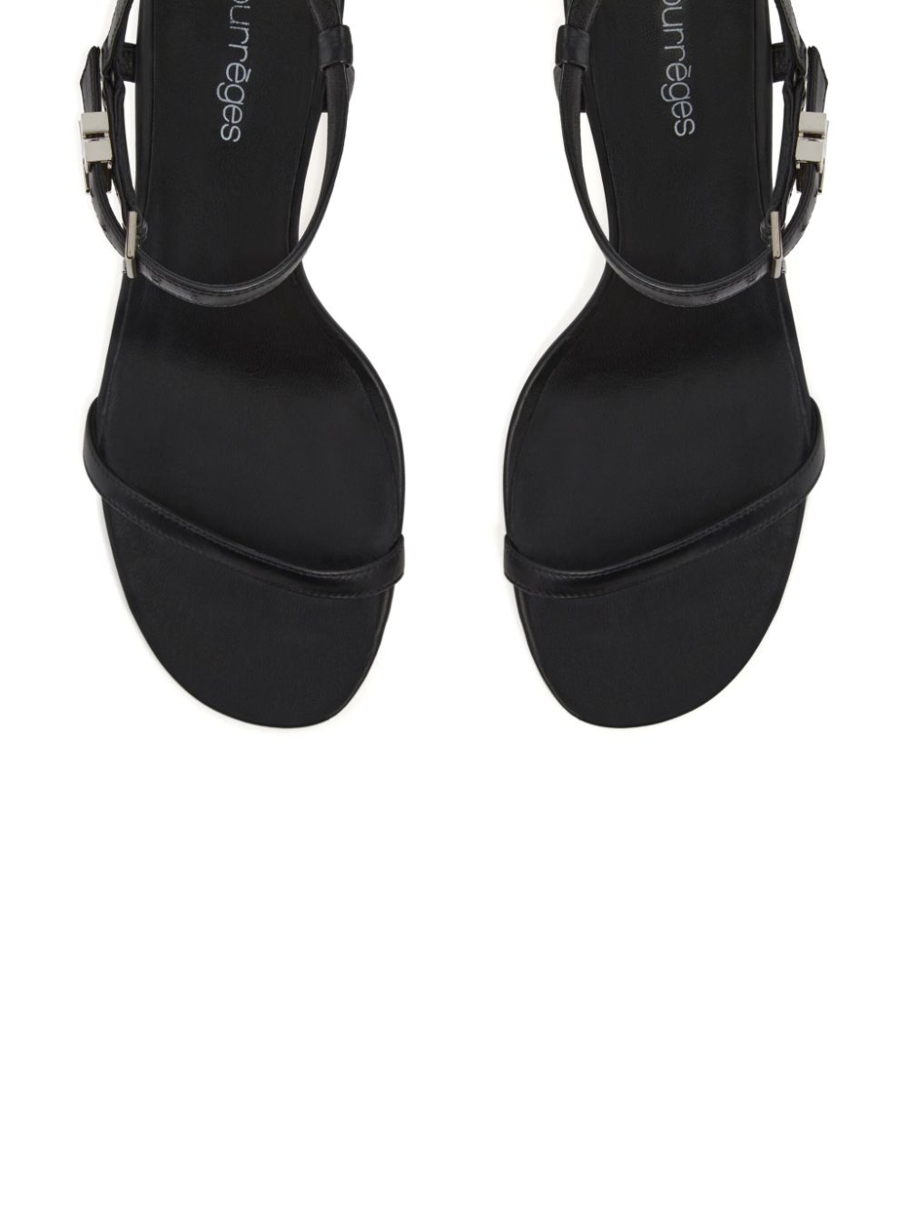 Courrèges AC sandals Black