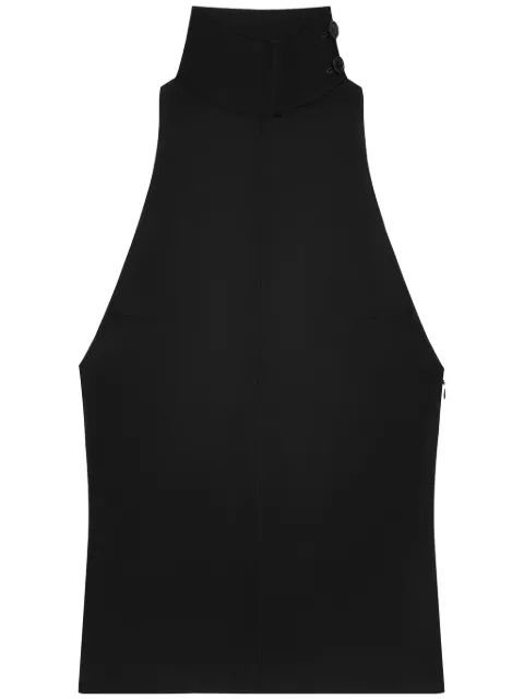 Courrèges sleeveless blouse