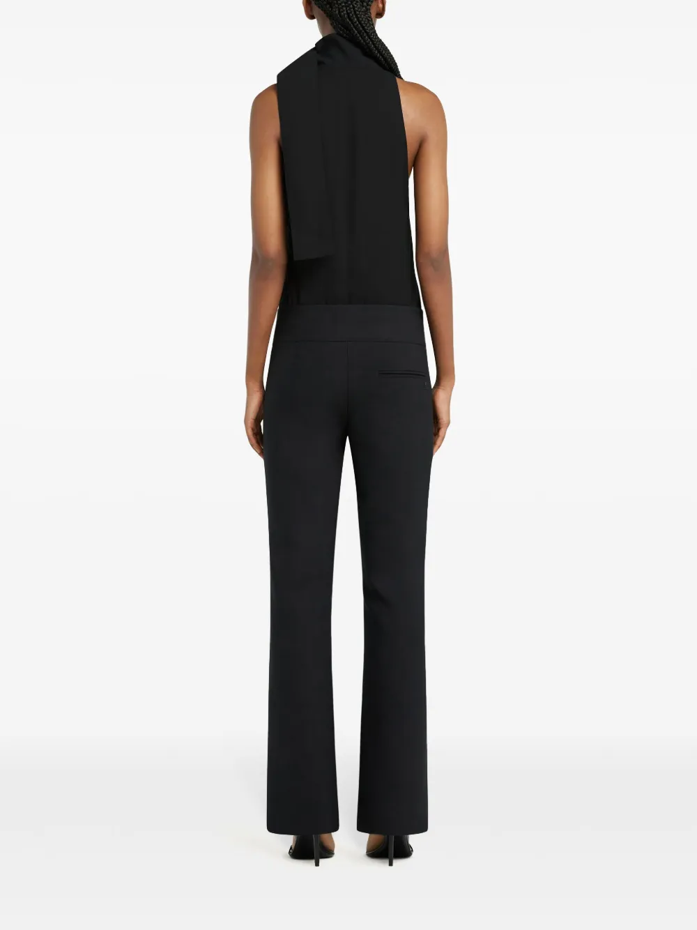 Courrèges Mouwloze blouse Zwart