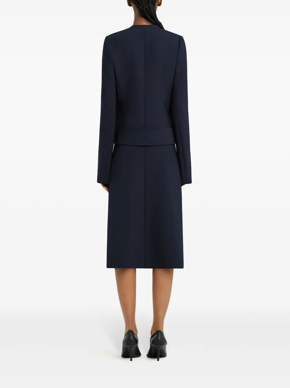 COURRÈGES BUTTONED TAILORED JACKET