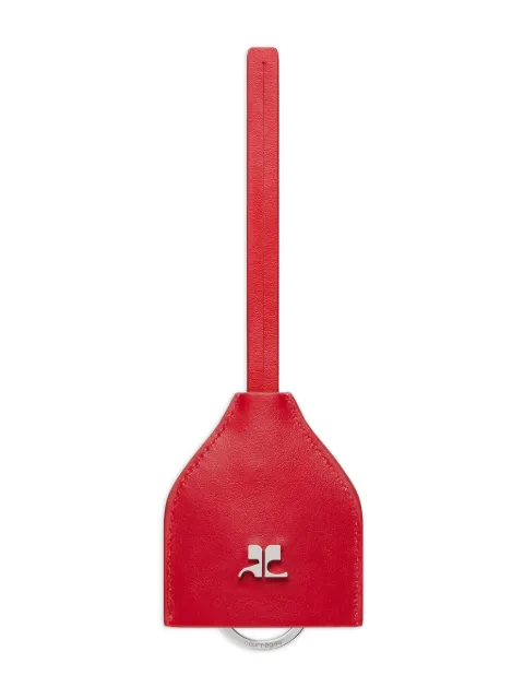 Courrèges llavero con placa del logo