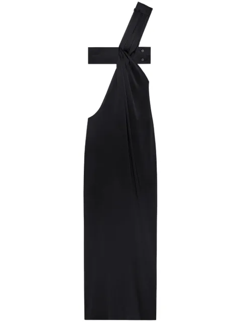 Courrèges فستان ملفوف بثنيات