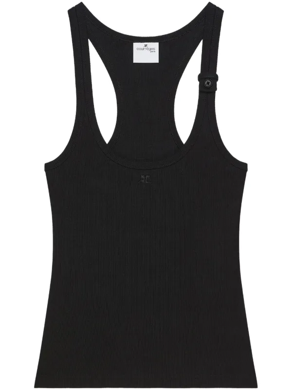 courrèges ブラック タンクトップ S 正規品 楽天市場】【8/25-23:59迄10％OFFクーポン対象】Courreges
