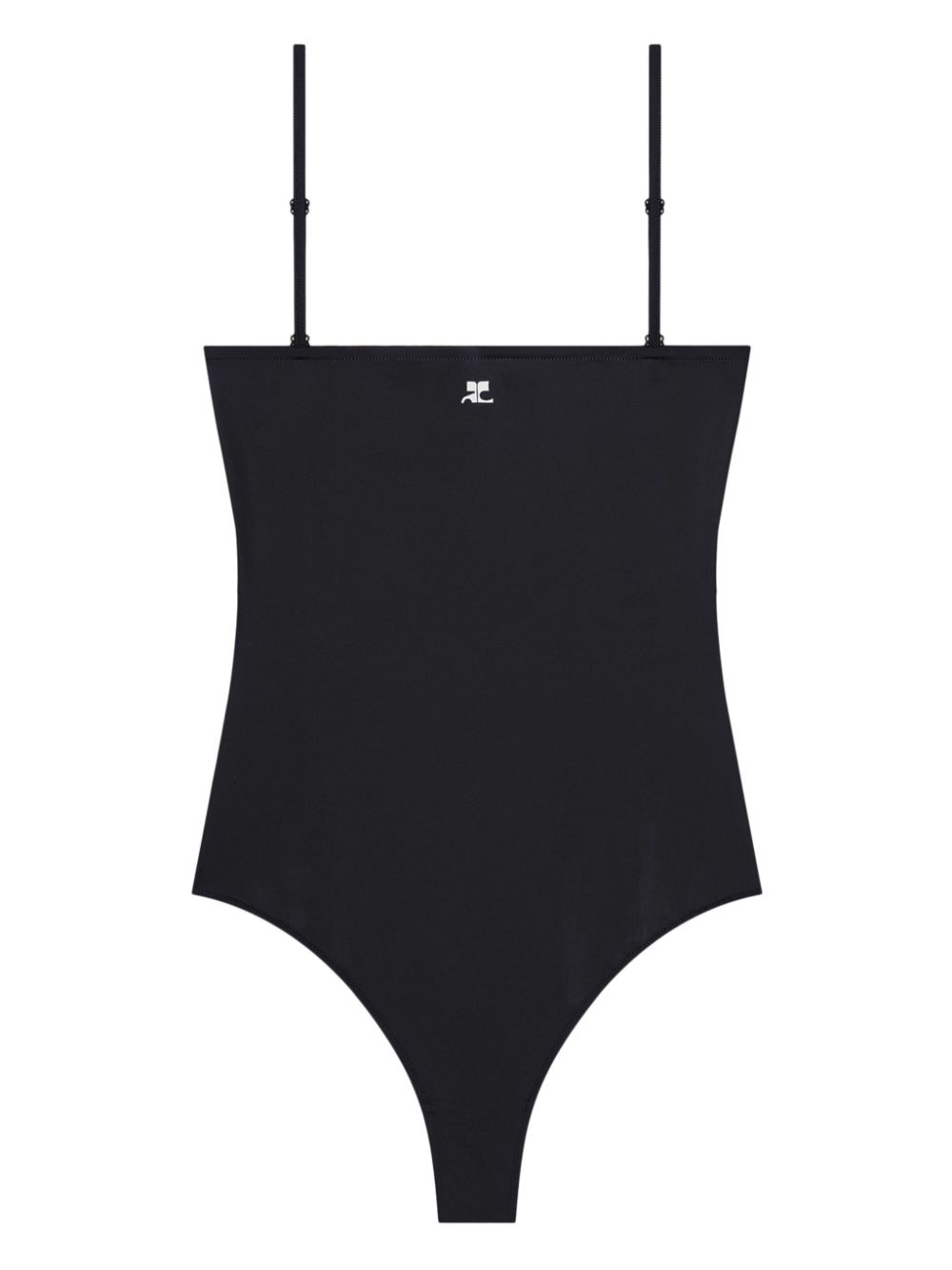 Courrèges Heritage swimsuit - Black