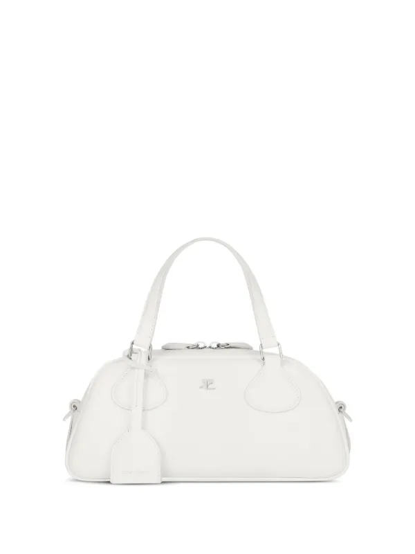 Courrèges Friday Tote Bag in White