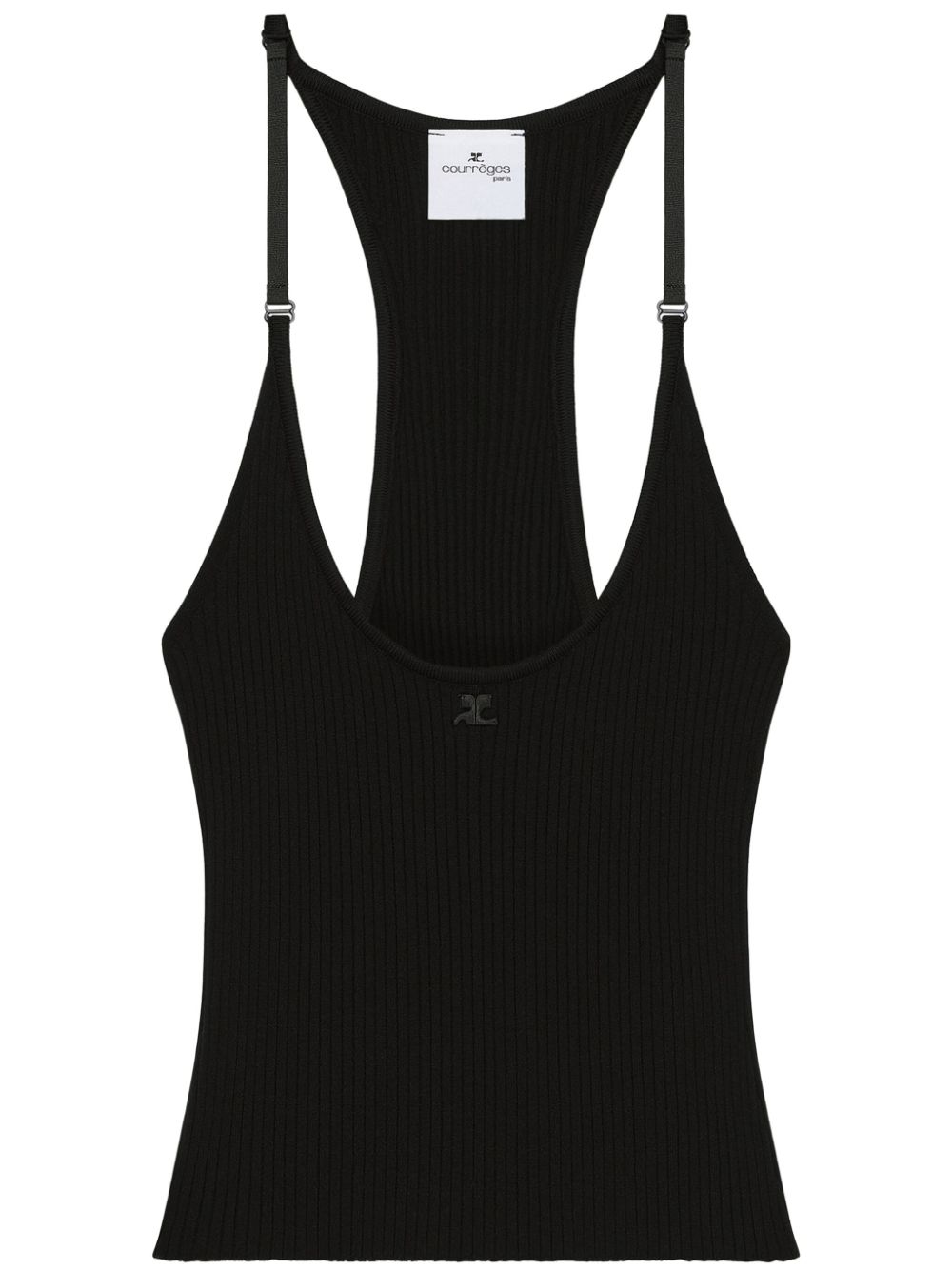 Courrèges scuba-knit tank top