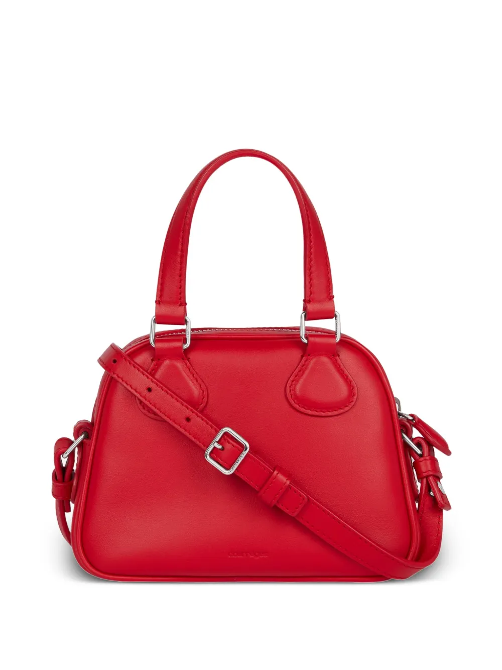 Courrèges Ac Stud Tote Bag In Rot