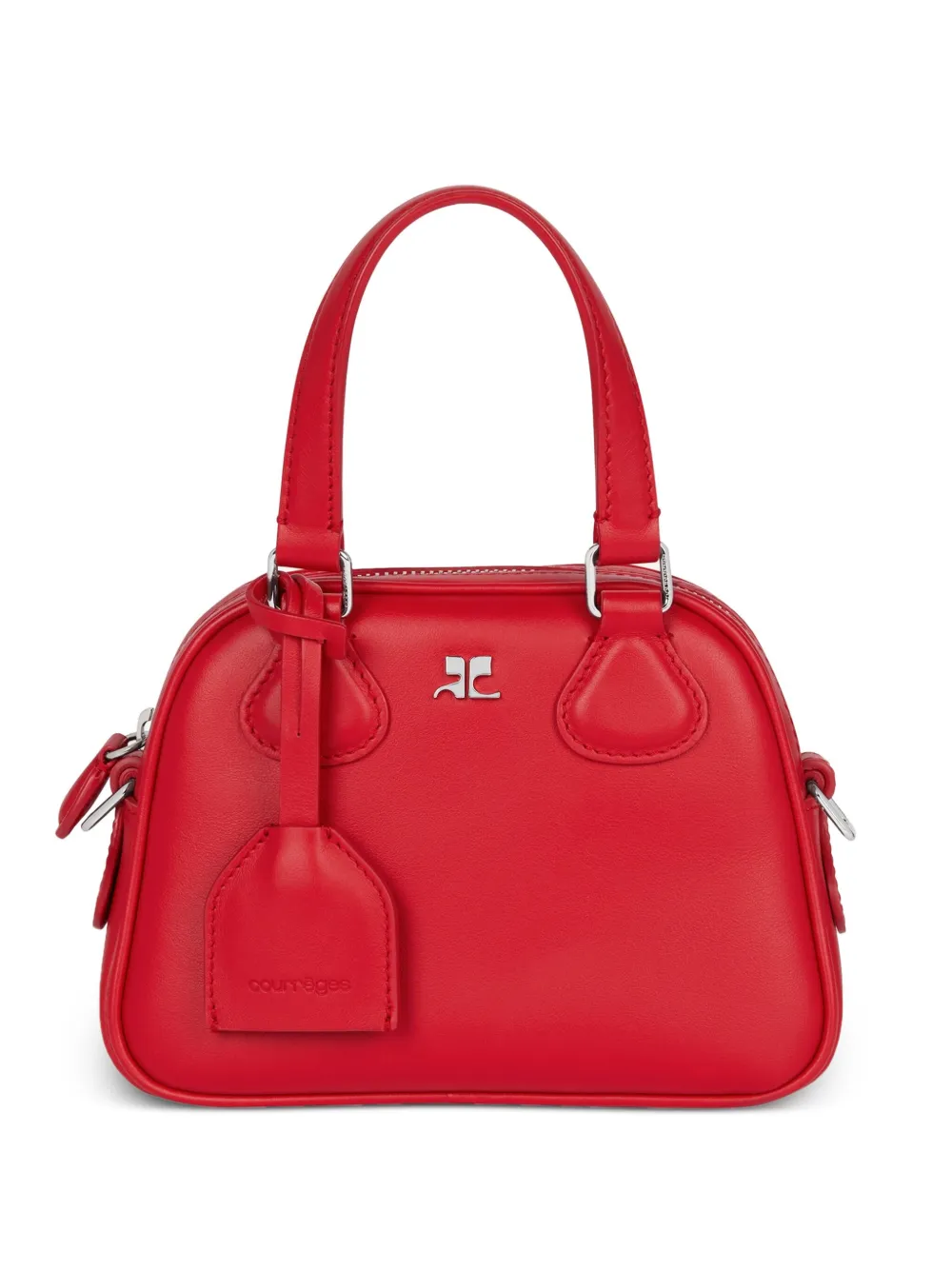 Courrèges AC Stud shopper Rood