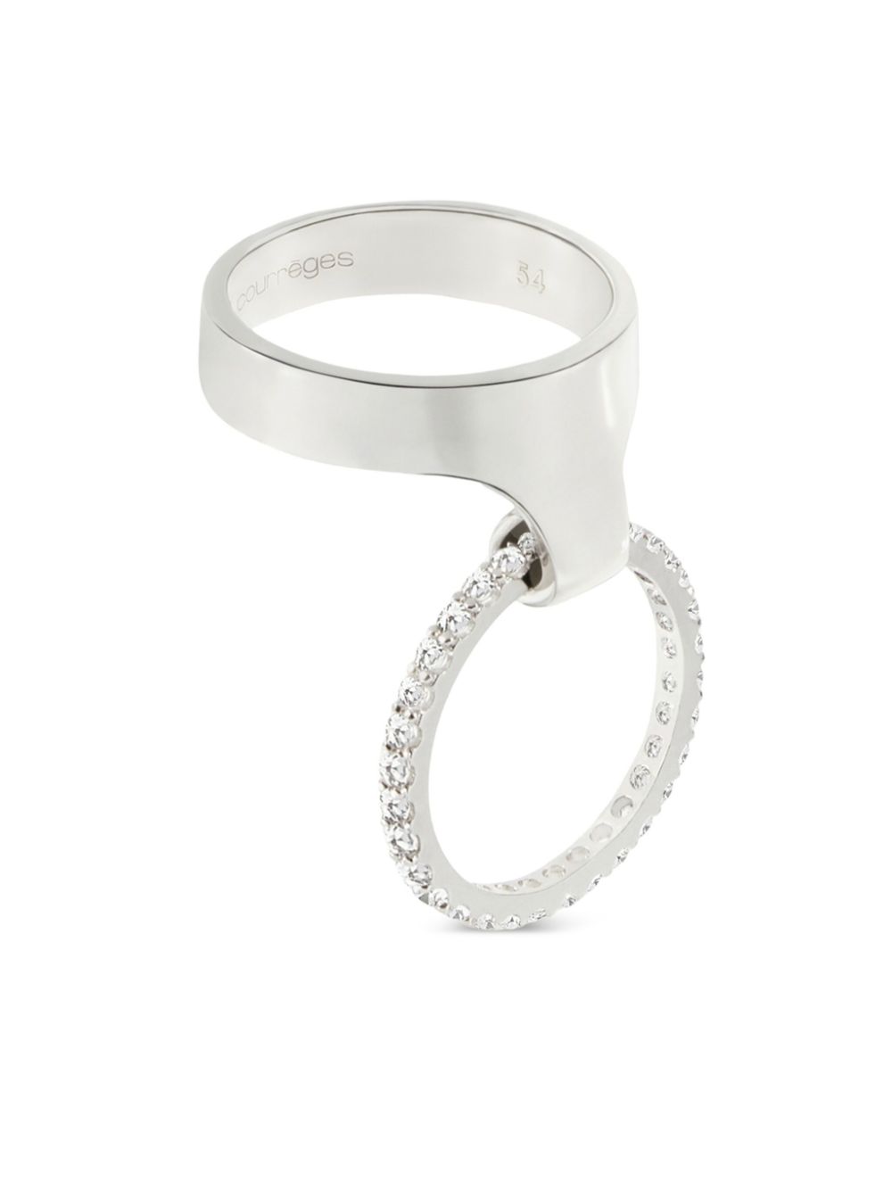 Courrèges Holy ring - Zilver