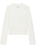 Courrèges buttoned tailored jacket - White