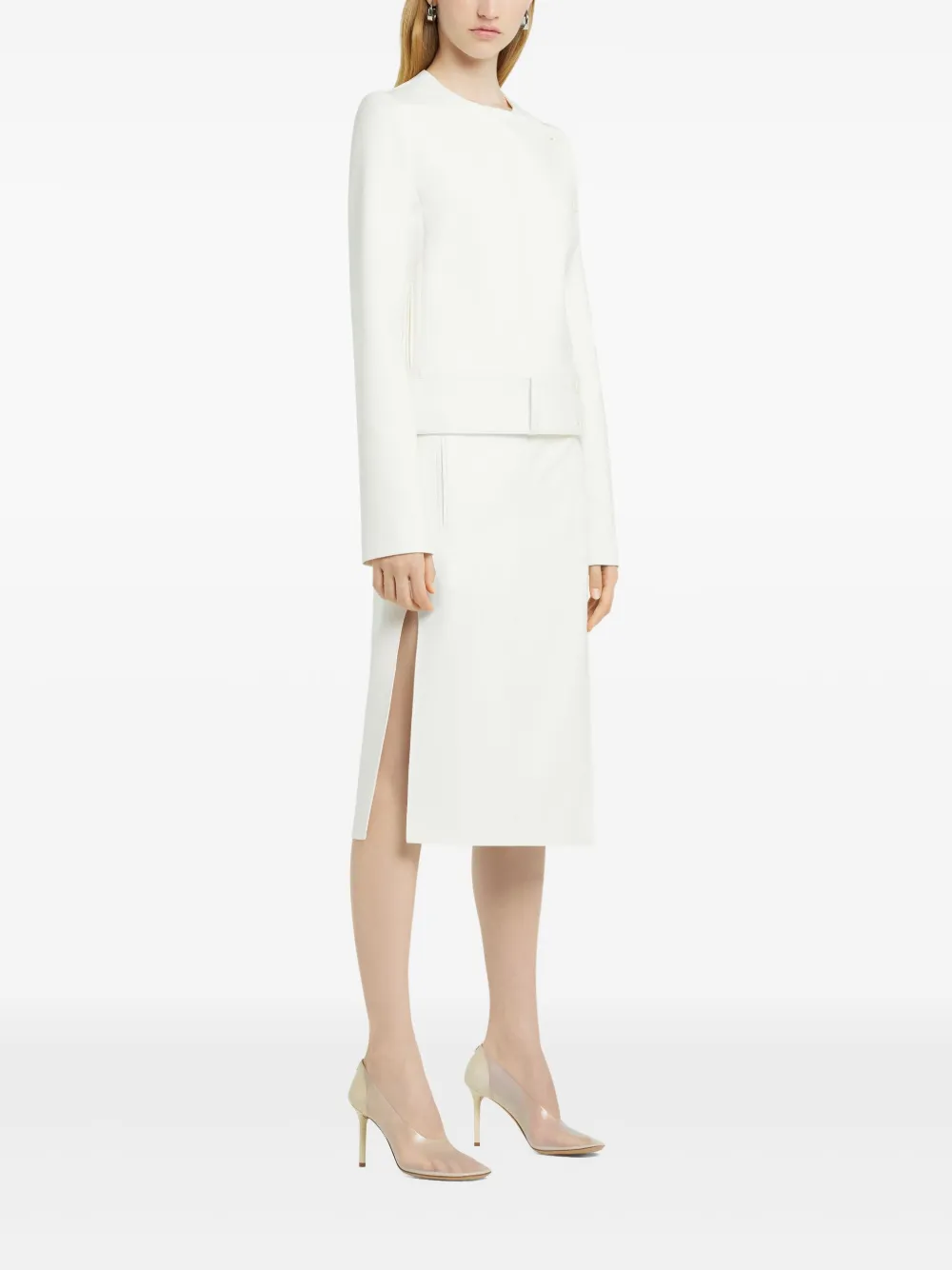 Courrèges Colbert met knopen Wit