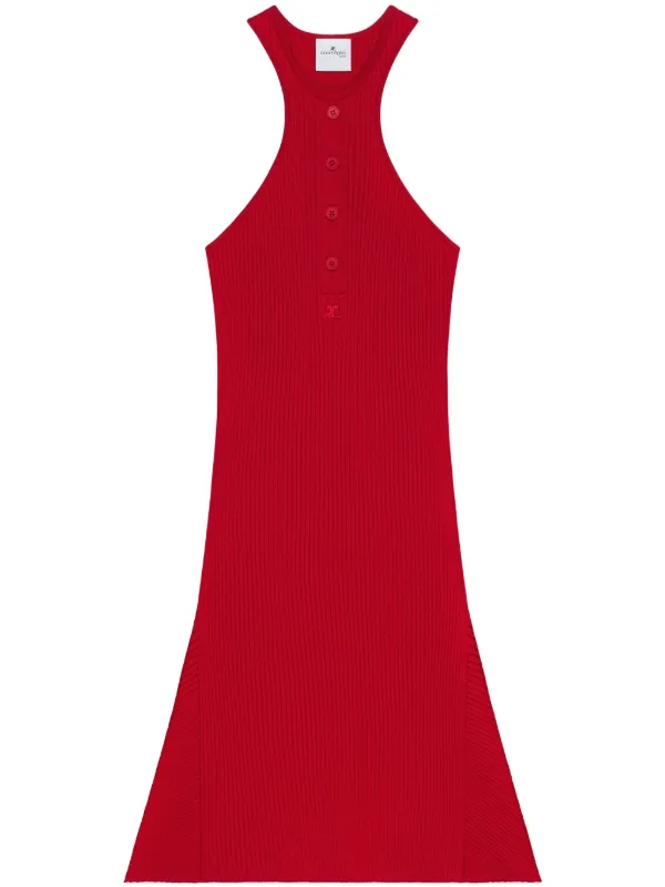 Courrèges スキューバ ミニドレス | レッド | FARFETCH JP