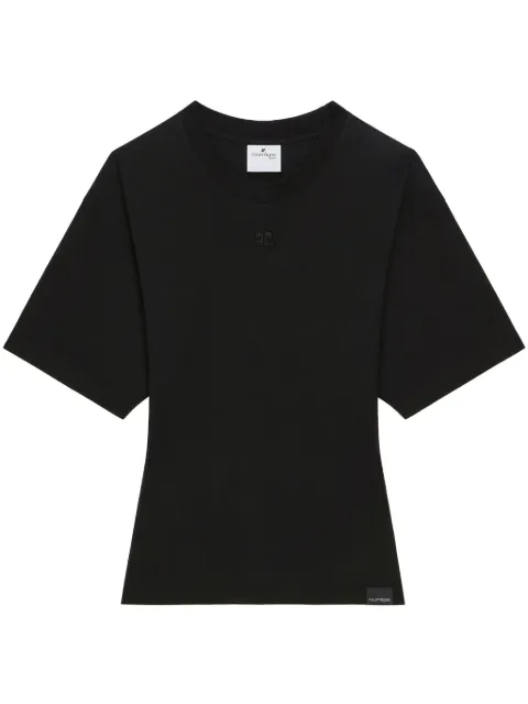 Courrèges playera de manga ancha
