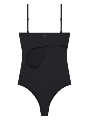 Courrèges Twist ワンピース水着 | ブラック | FARFETCH JP