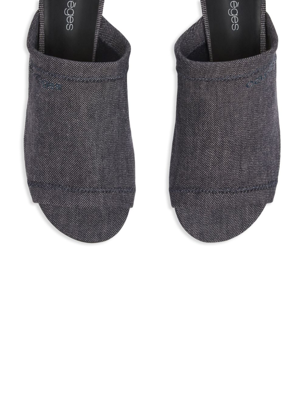 Courrèges Wet mules Grey