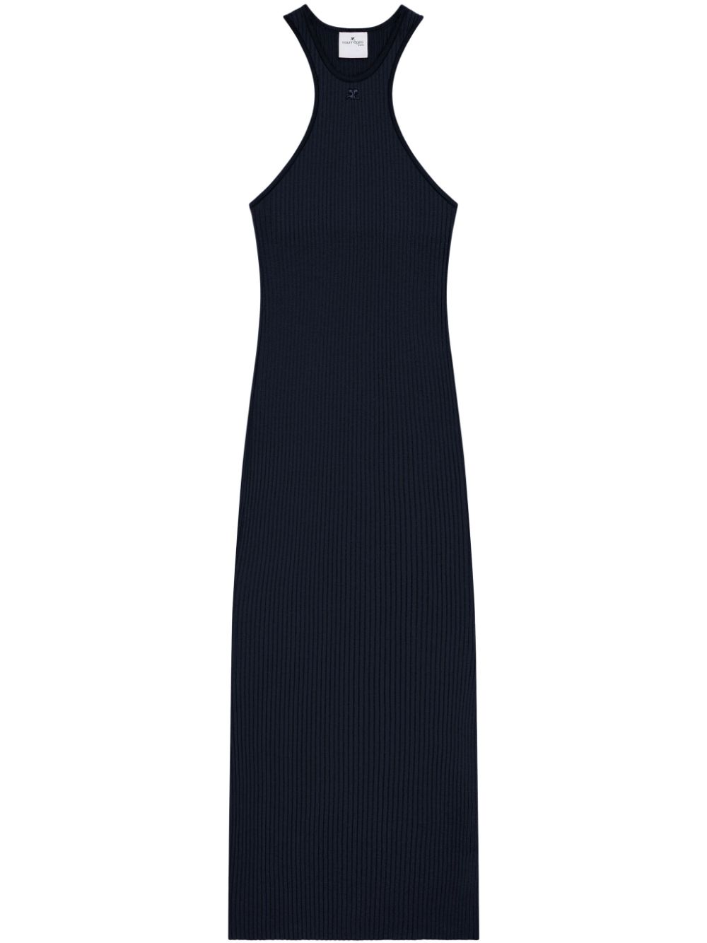 Courrèges scuba rib knit dress