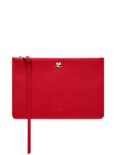 Courrèges cartera con compartimentos y cierre