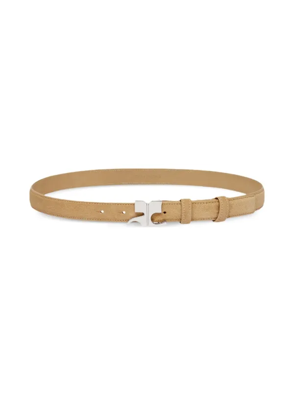 【関税&送料込】Courreges Ac Belt AC GRAINED LEATHER BELT 25MM - courrèges