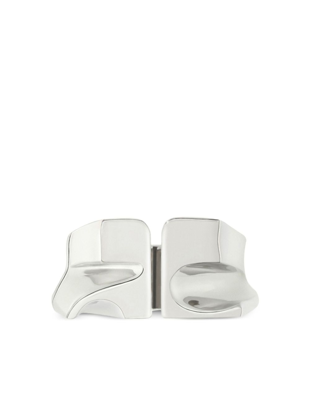 Courrèges AC signet ring - Silver