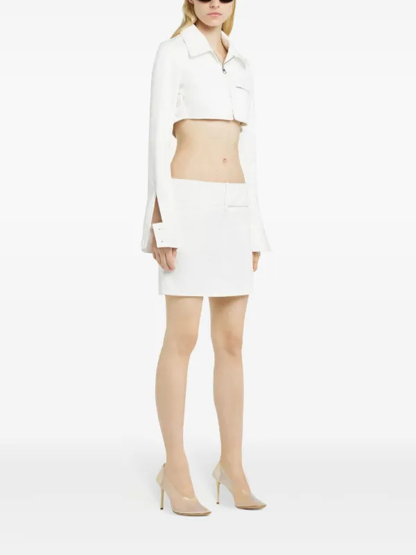 Courrèges City ジャケット | ホワイト | FARFETCH JP