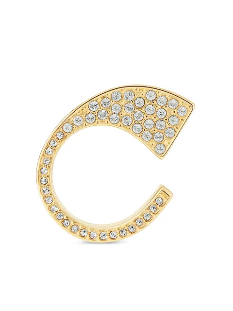 Courrèges crystal-embellished ring