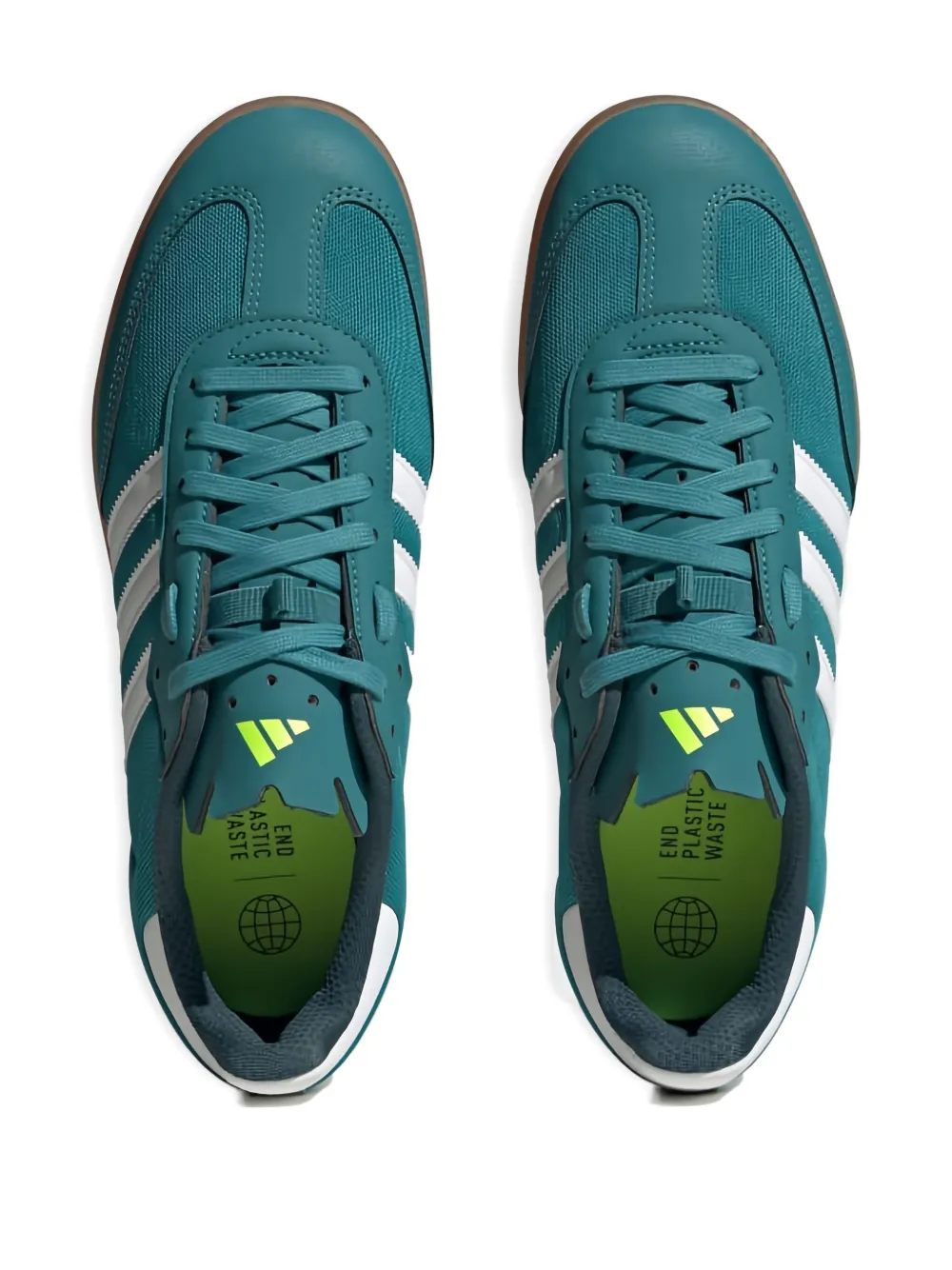 adidas Velosamba Made With Nature "Cloud White Lucid Lemon" sneakers Green