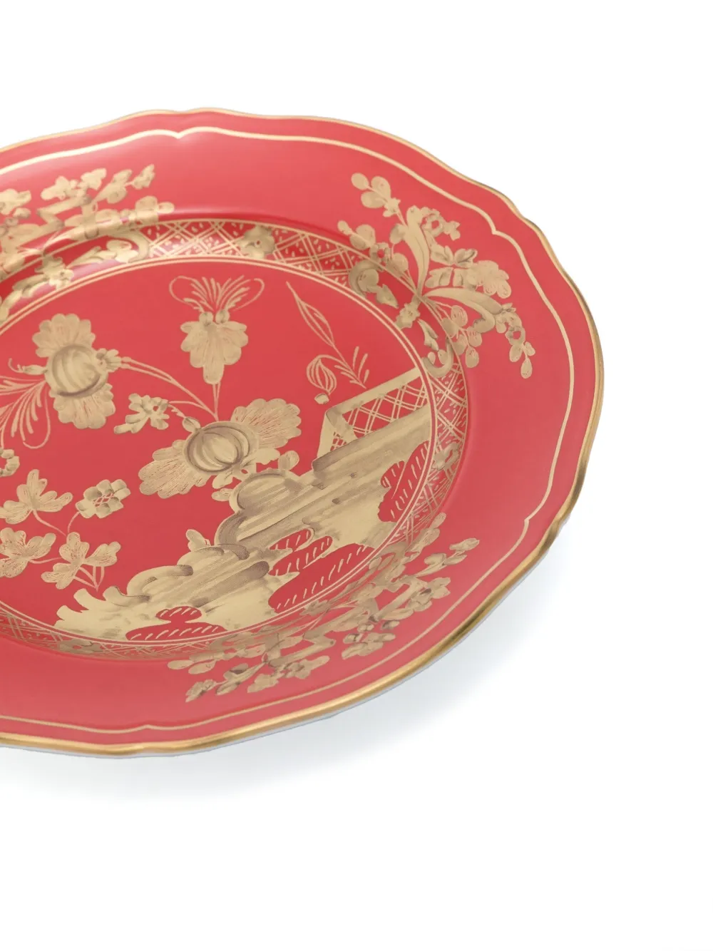 Ginori 1735 Rubrum Desert Plates (set Of Four) In 红色