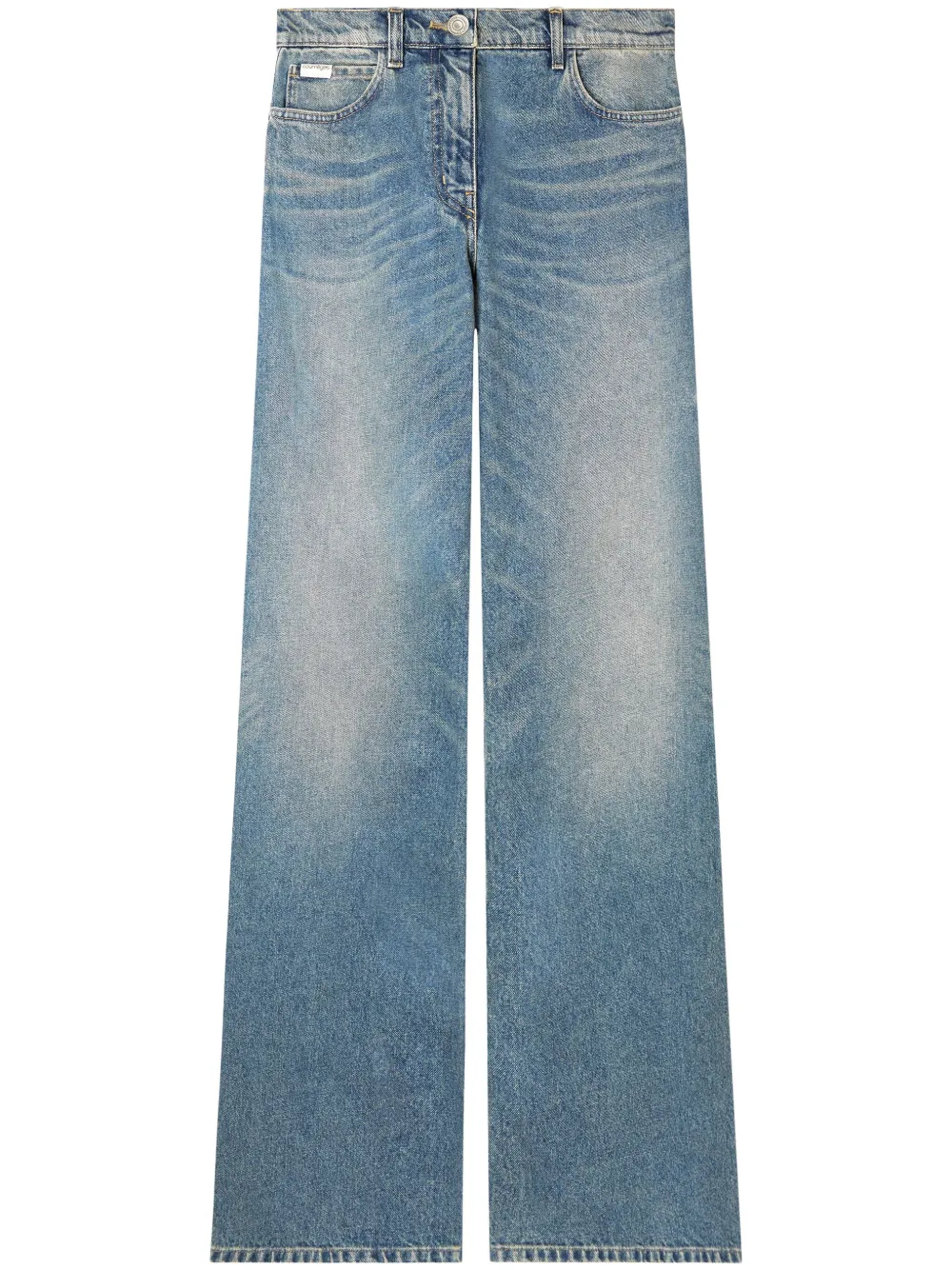 Courrèges Hammer jeans Blauw