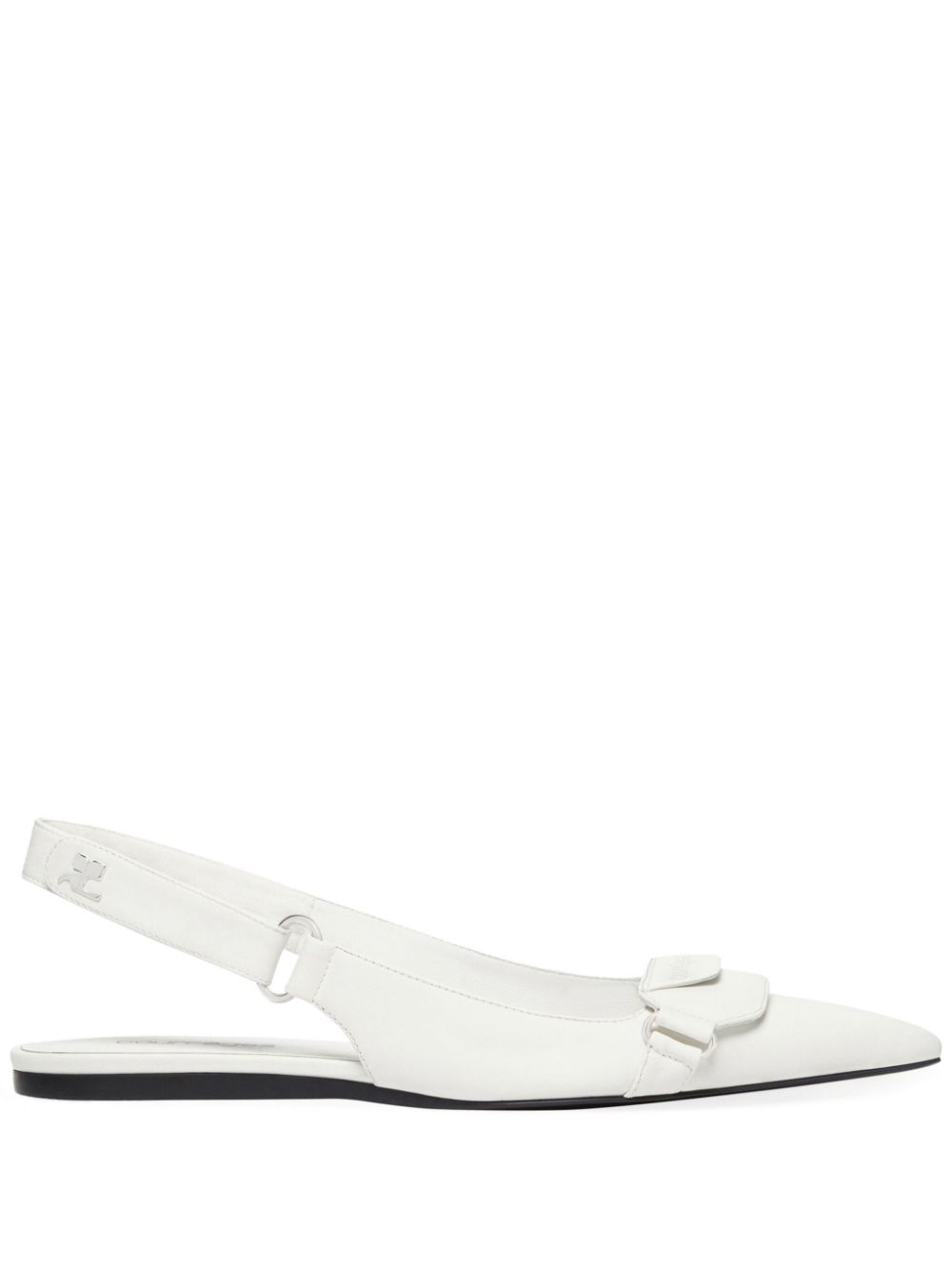 Courrèges Racer ballet flats