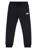 New Balance Kids logo-print track pants - Black