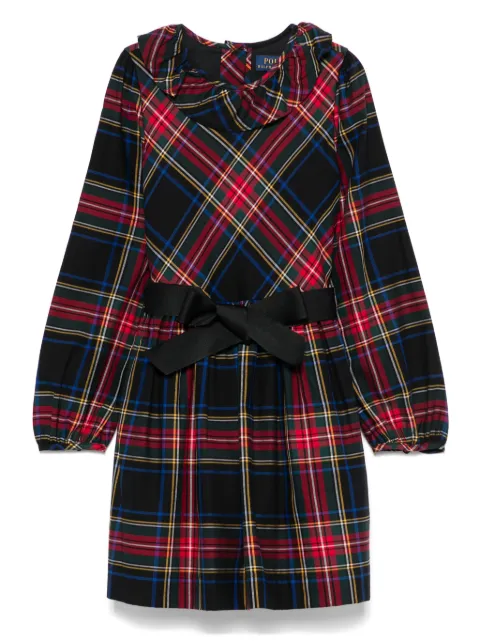 POLO RALPH LAUREN KIDS check-pattern dress