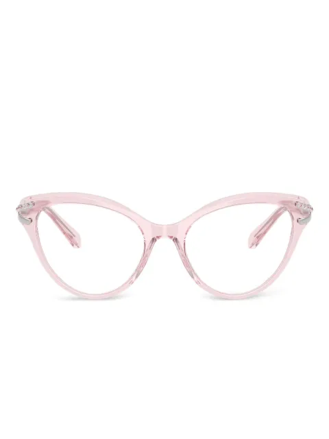 Swarovski Eyewear lentes con armazón cat eye y detalles de cristal