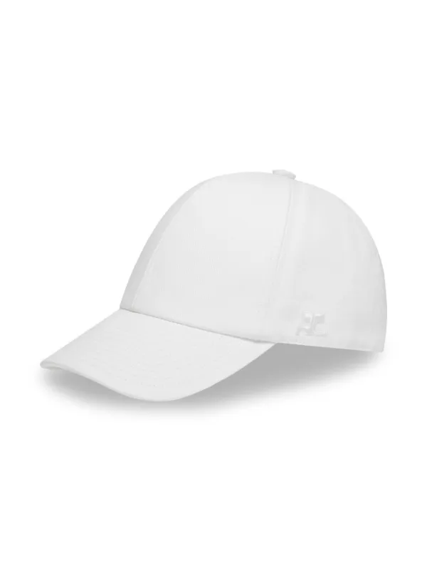 Courrèges AC Cotton Cap | White | FARFETCH IN