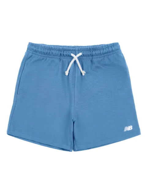 New Balance Kids logo-embroidered shorts