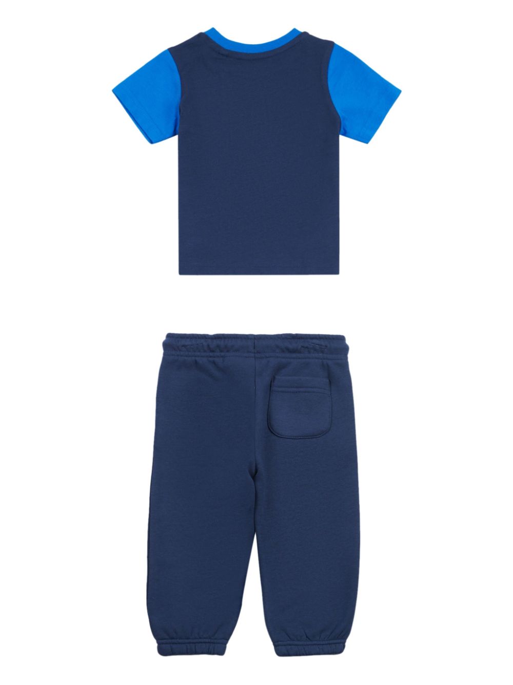 New Balance Kids logo-print tracksuit set - Blue