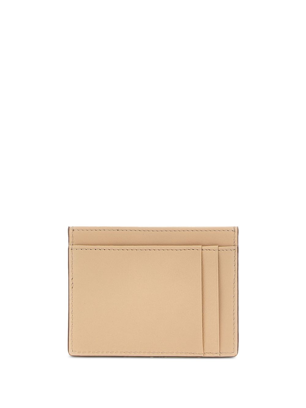 Miu Miu Pasjeshouder met logoprint - Beige