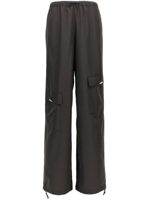 NOT AFTER TEN Parachute straight trousers