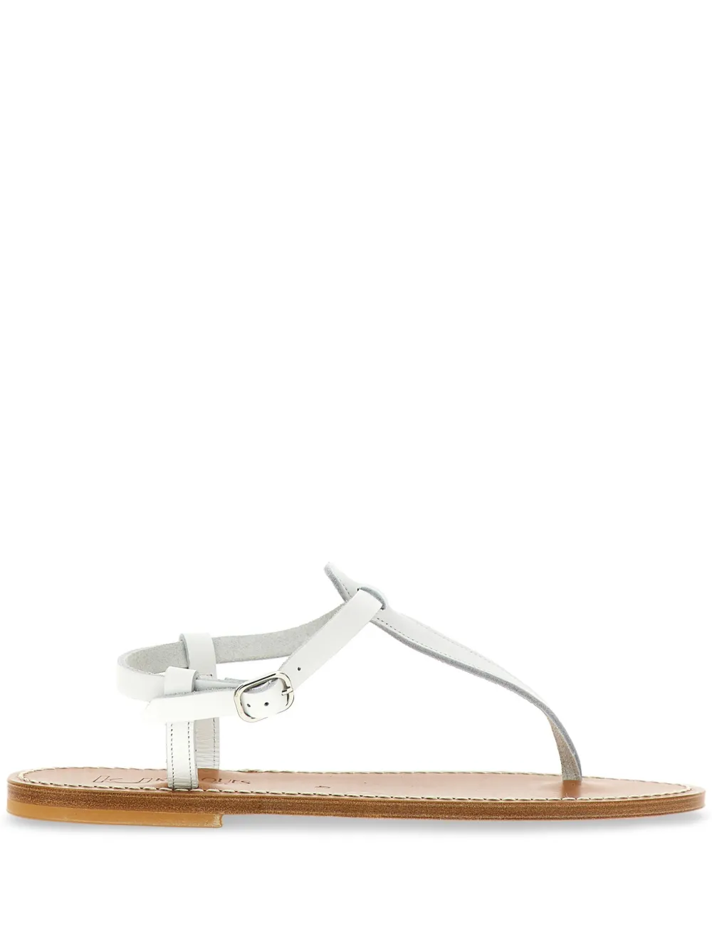 Kjacques Picon Leather Sandals In Multi