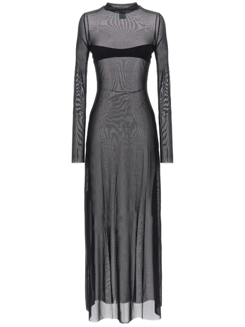 NOT AFTER TEN tulle maxi dress