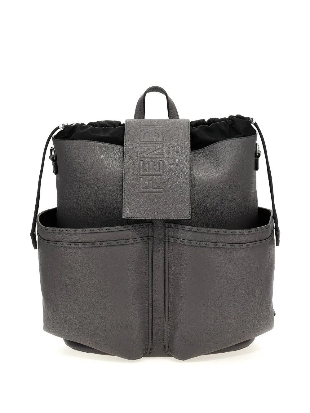 FENDI Strike grote rugzak Grijs