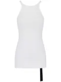 Rick Owens DRKSHDW racerback tank top - White