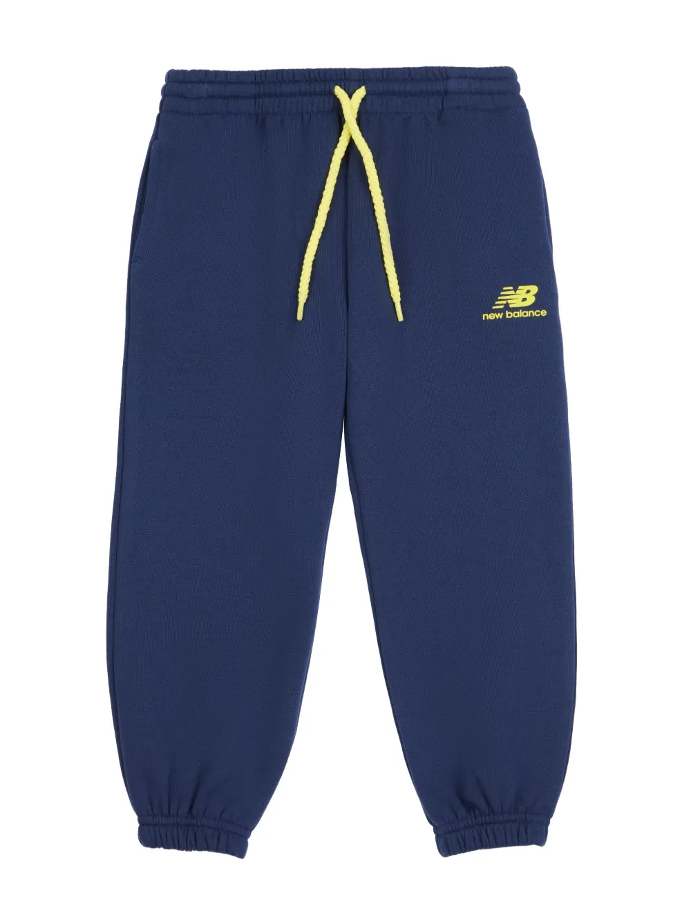 New Balance Kids Trainingspak met logoprint Blauw
