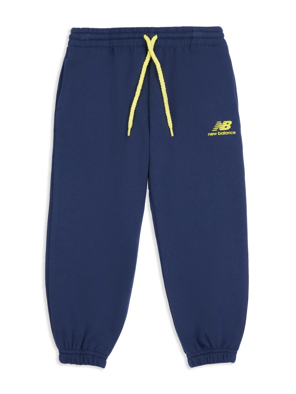 New Balance Kids Trainingspak met logoprint Blauw