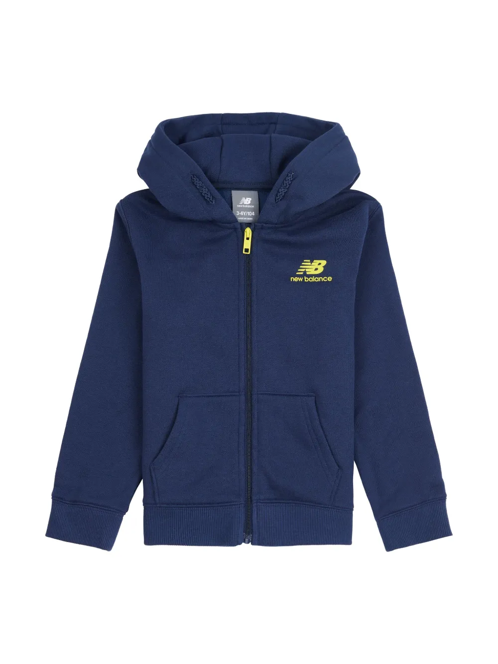 New Balance Kids Trainingspak met logoprint Blauw