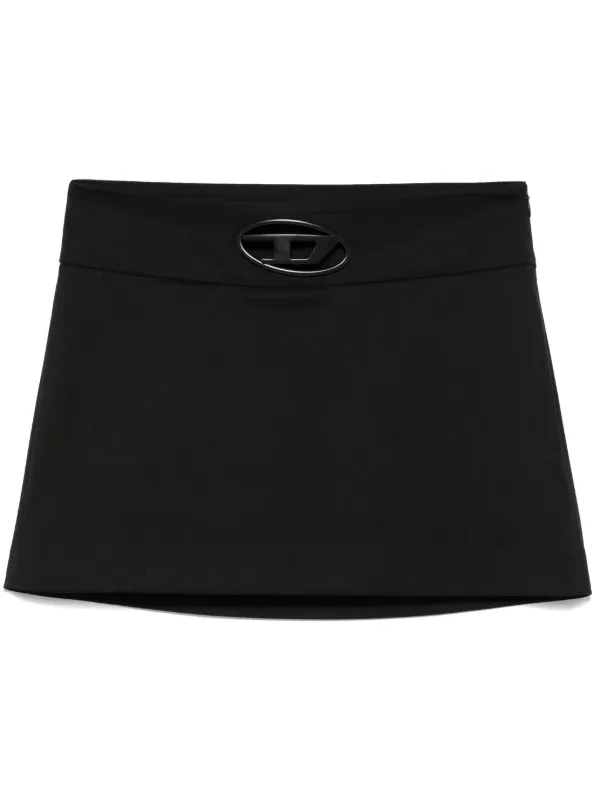 ミニスカート Diesel Mini Gonna O-Dixy Diesel O-Dixy Mini Skirt | Black | FARFETCH JO