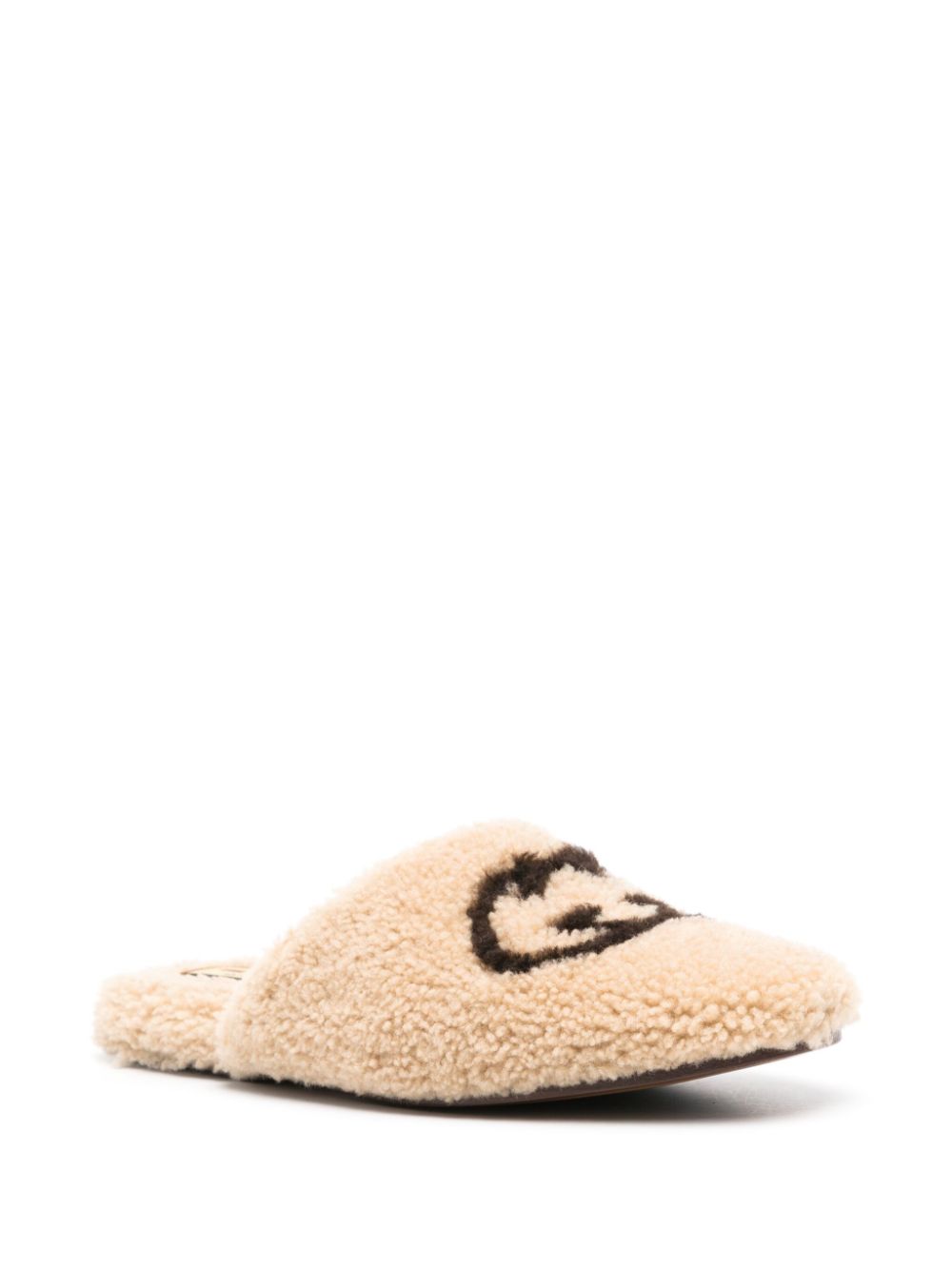 Gucci Pre-Owned Interlocking G slippers - Beige