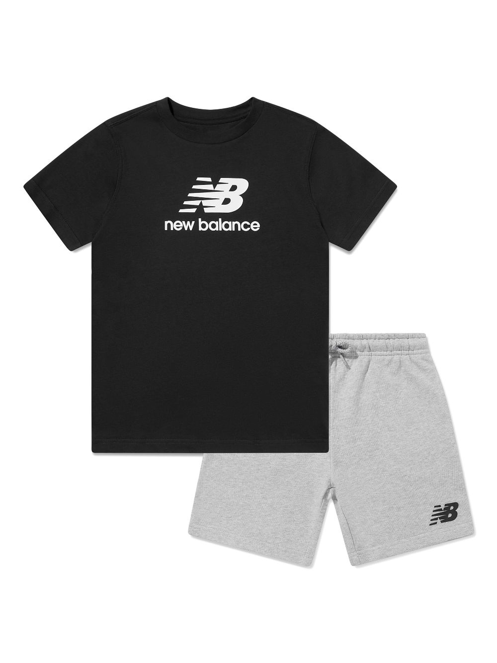 New Balance Kids Shorts met logoprint Grijs