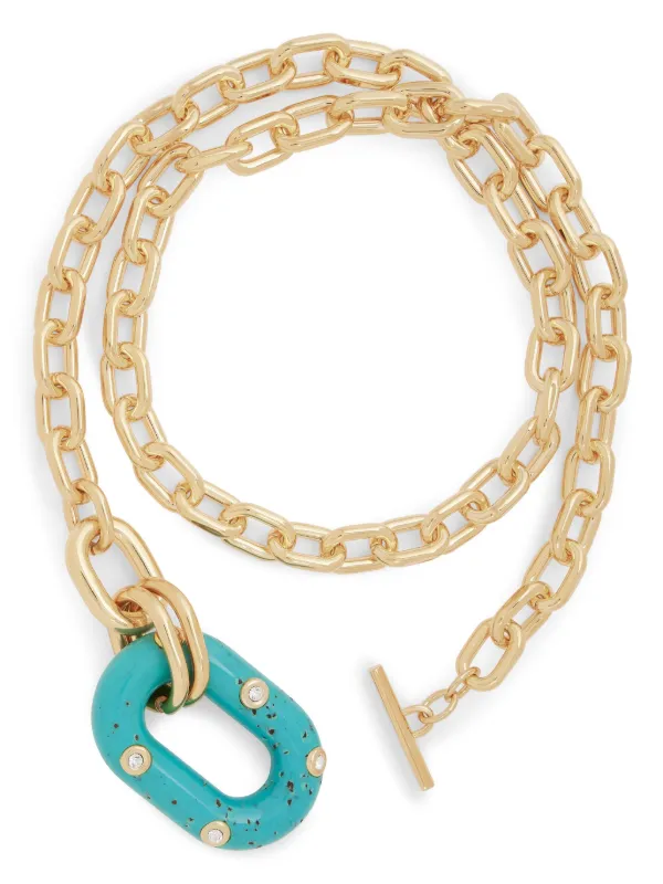 VIP【関税送料無料】希少 Rabanne XL Link Necklace Gold and Silver oversized XL Link Necklace | Rabanne