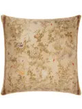 Pierre-Louis Mascia floral-print cushion - Neutrals