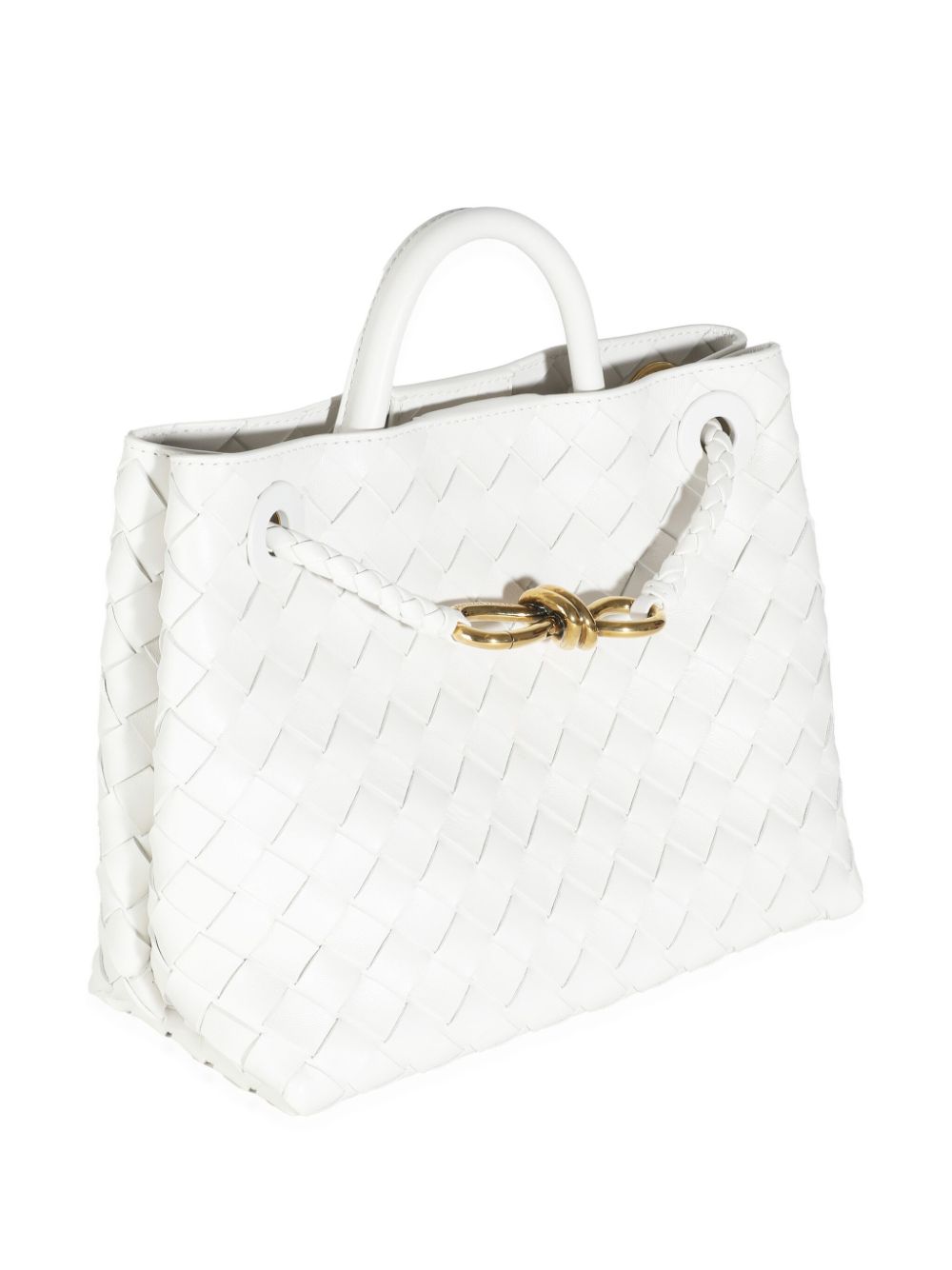 Bottega Veneta Pre-Owned small Andiamo tote bag - White